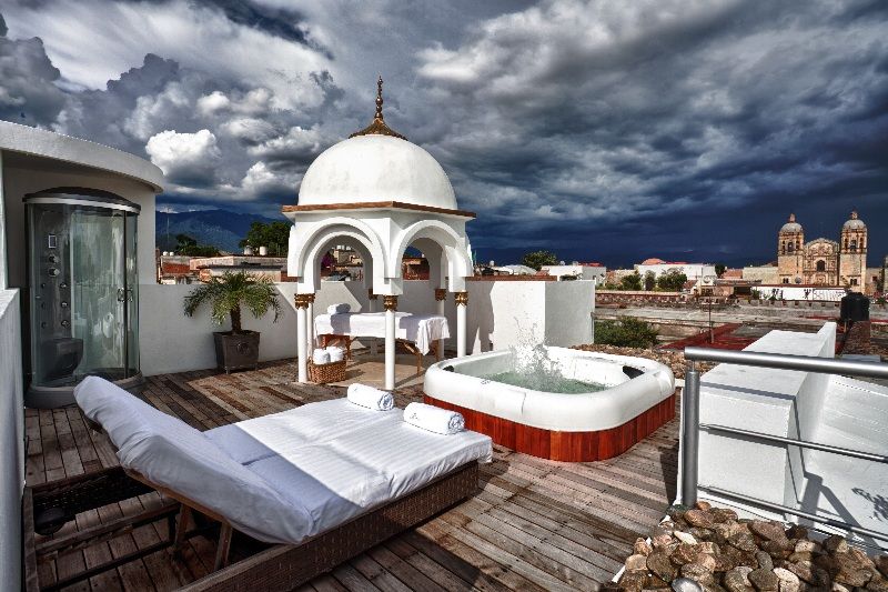 Palacio Borghese Hotel Boutique - Adults Only Oaxaca ภายนอก รูปภาพ